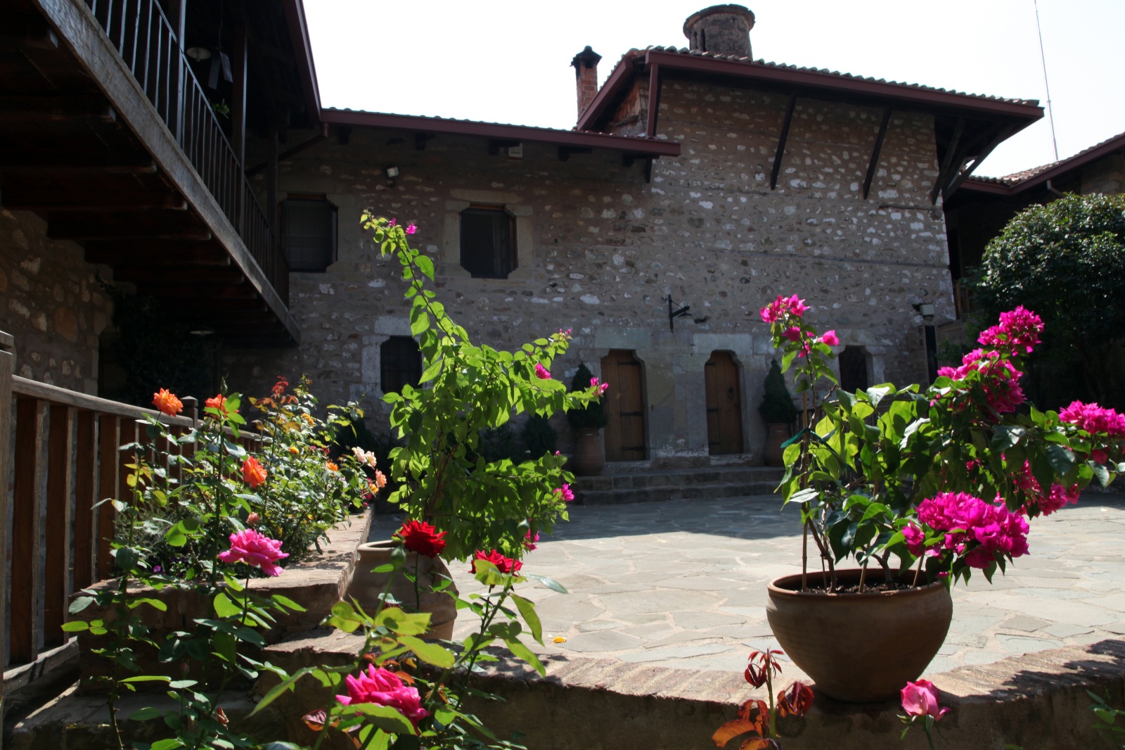 Inside Metamorfosis tou Sotiros monastery 1